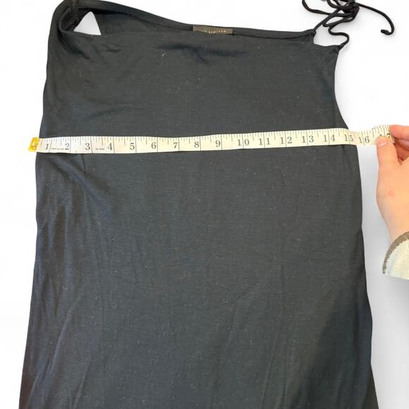 2000s mall core whimsigoth grunge asymetrical tie-shoulder tank The limited XS - Picture 4 of 5